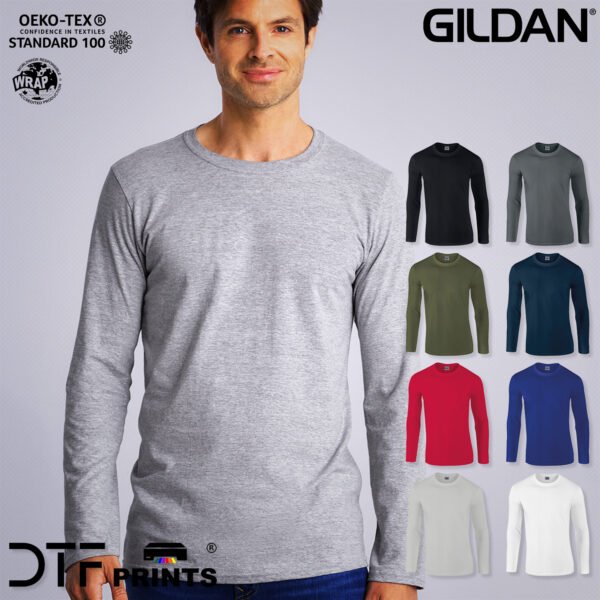 Gildan - Softstyle Long Sleeve T-Shirt - GD011