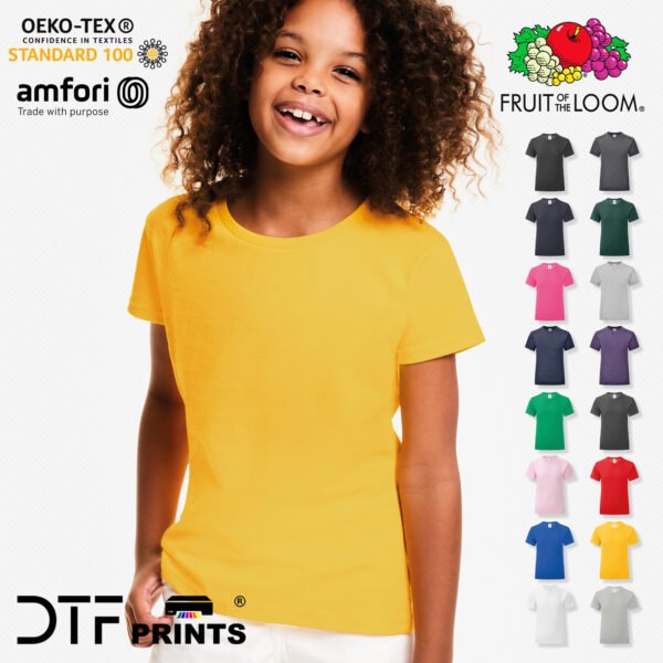 Fruit of the Loom - Girls Iconic T-Shirt - SS025