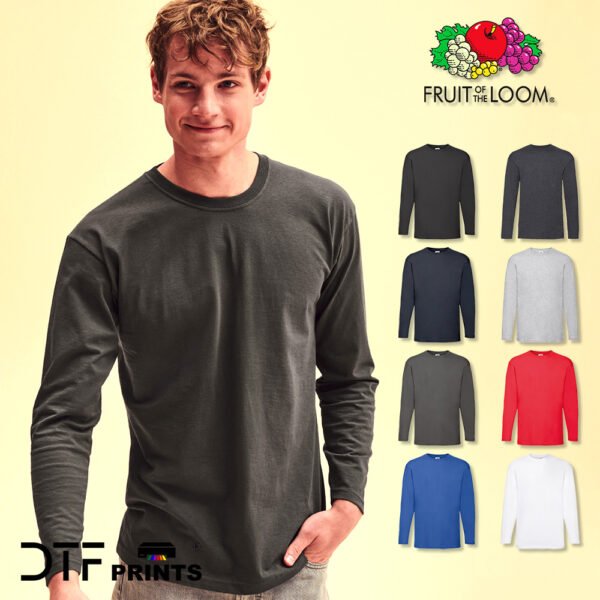 Fruit of the Loom - Valueweight long sleeve T-Shirt - SS032