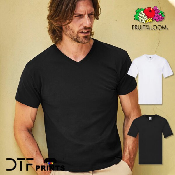 Fruit of the Loom - Original V-Neck T-Shirt - SS068