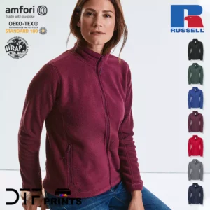 Russell Europe - Women's full-zip outdoor fleece - 8700F