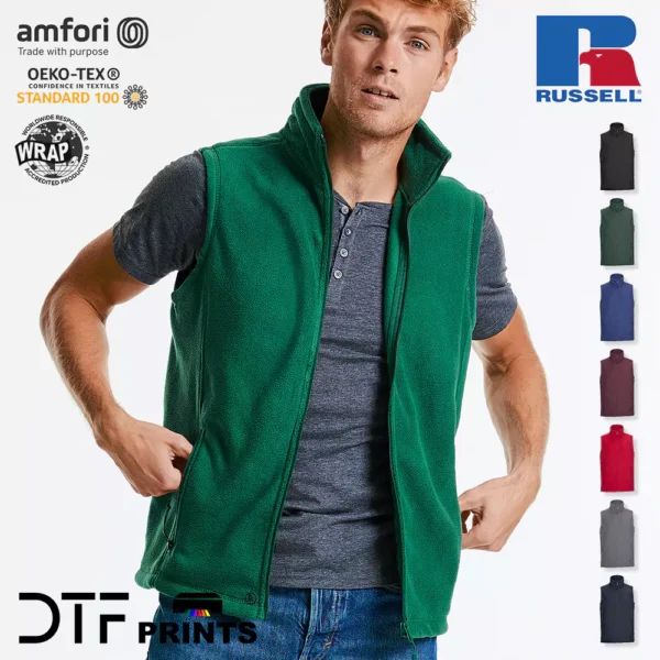 Russell Europe - Outdoor fleece gilet - 8720M