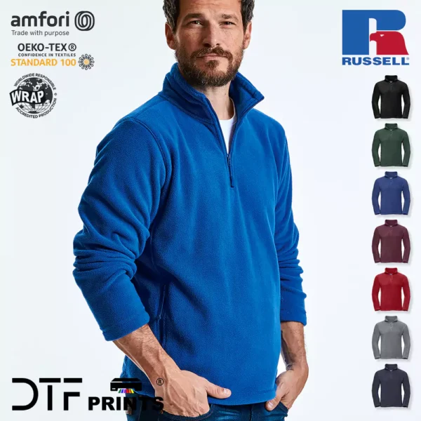 Russell Europe - 1/4-zip outdoor fleece - 8740M