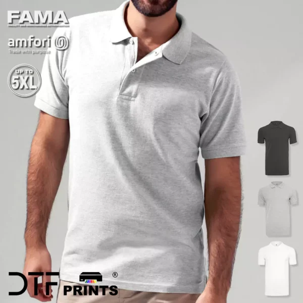 Build Your Brand - Pique Polo Shirt - BY008