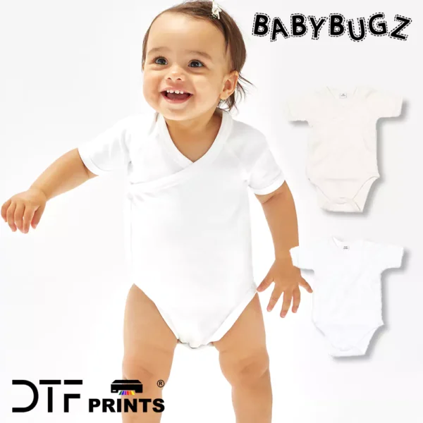 Babybugz - Baby Organic Cotton Kimono Bodysuit - BZ005