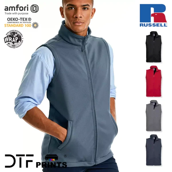 Russell Europe - Smart softshell gilet - J041M