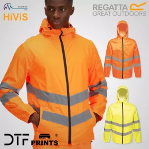 Regatta High Visibility - High-vis pro pack-away jacket - RG385