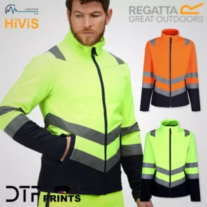 Regatta High Visibility - Pro Hi-Vis Softshell Jacket - RG456