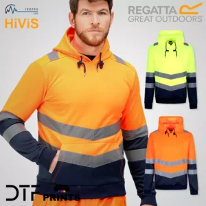 Regatta High Visibility - Pro hi-vis overhead hoodie - RG458