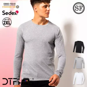 Skinni Fit - Feel Good Long Sleeved Stretch T-Shirt - SF124