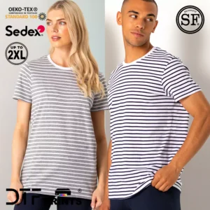 Skinni Fit - Unisex Striped T-Shirt - SF202