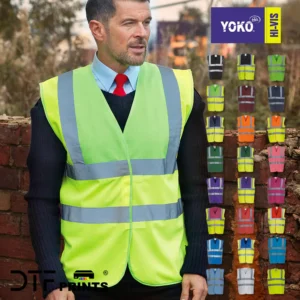 Yoko - Hi-Vis 2-Band And Braces Waistcoat