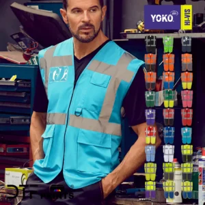 Yoko - Multifunctional Executive Hi-Vis Waistcoat (HVW801) - YK002