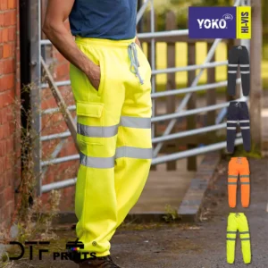 Yoko - Hi-Vis Jogging Pants (HV016T) - YK013