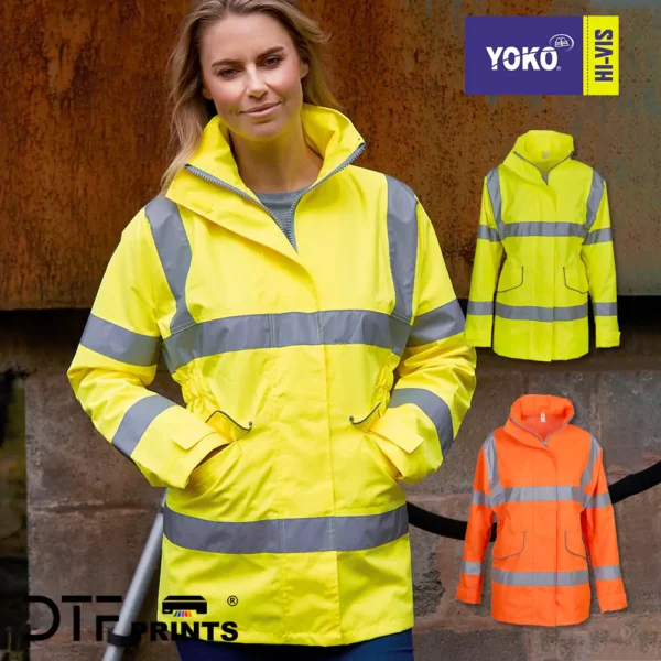 Yoko - Women's Hi-Vis Executive Jacket (HVP189) - YK028