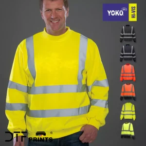 Yoko - Hi-Vis Sweatshirt (HVJ510) - YK030