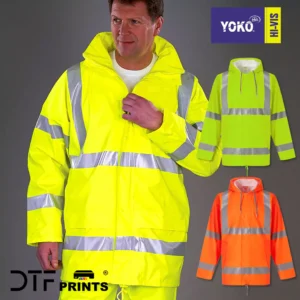 Yoko - Hi-Vis Soft Flex Breathable U-Dry Jacket (HVS450) - YK036