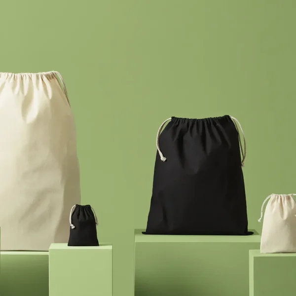Nutshell - Recycled Cotton Stuff Bag - Image 3