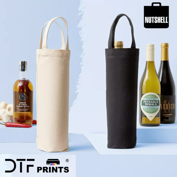 Nutshell - Recycled premium canvas bottle bag - RL900