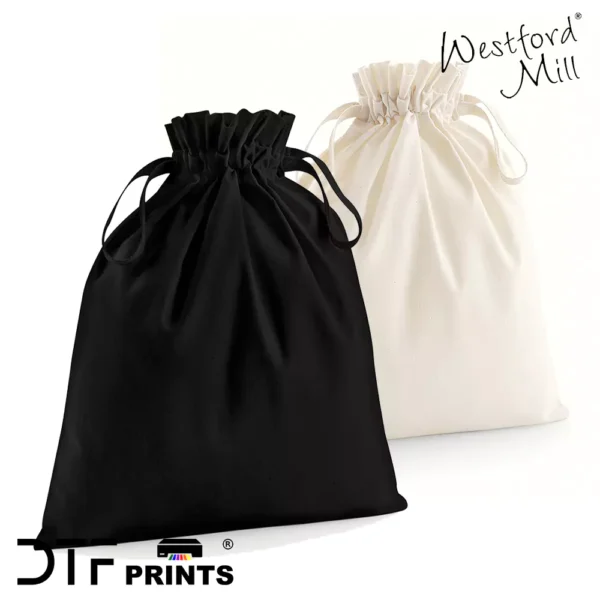 Westford Mill - Organic Cotton Drawcord Bag