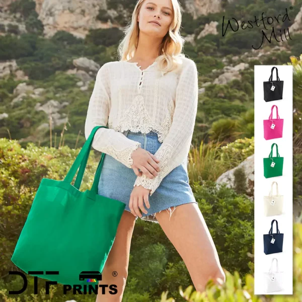Westford Mill - Organic cotton shopper - WM180