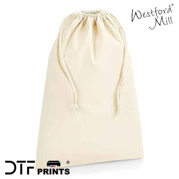 Westford Mill - Organic premium cotton stuff bag - WM266
