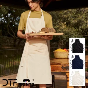 Westford Mill - Fairtrade cotton adult craft apron - WM364