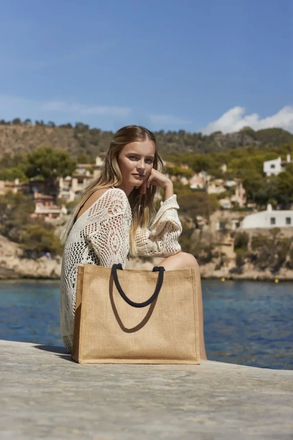 Westford Mill - Jute Classic Shopper - Image 7