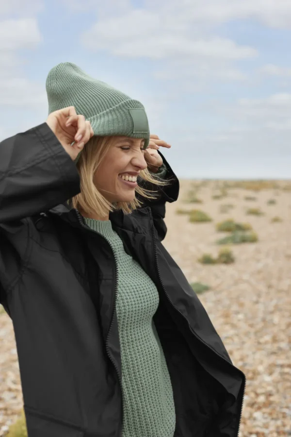 Beechfield - Deep-Cuffed Tonal Patch Beanie - Image 4