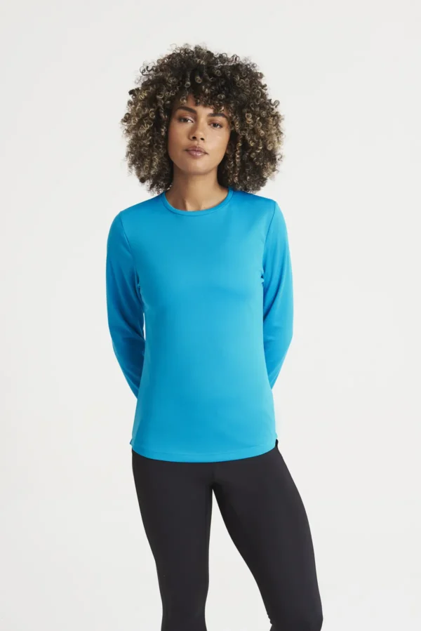 AWDis Just Cool - Womens Long Sleeve Cool T-Shirt - Image 6