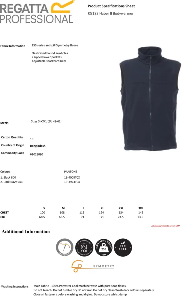 Regatta Professional - Haber II Bodywarmer - Image 2