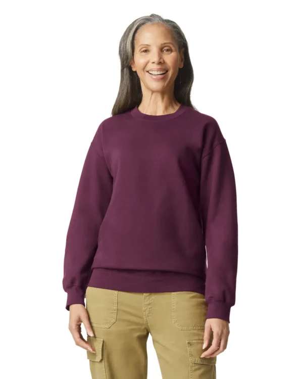 Gildan - Softstyle Midweight Fleece Adult Crew Neck - Image 4