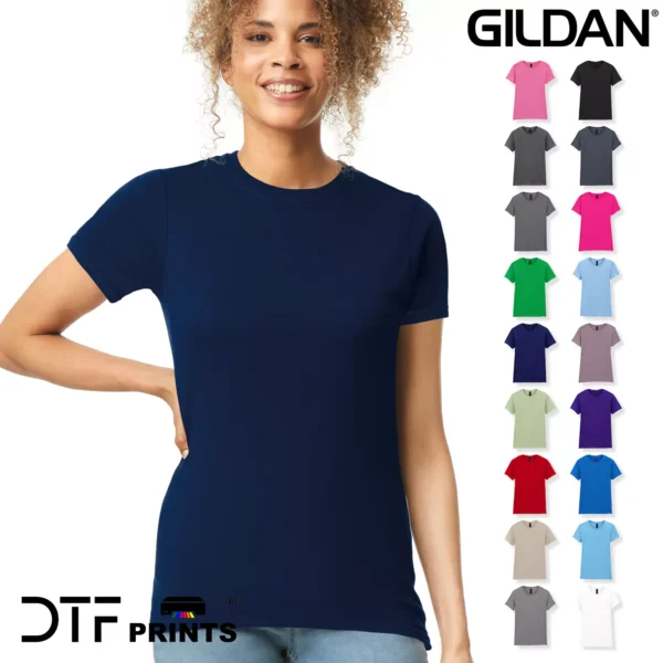 Gildan - Softstyle womens ringspun t-shirt - GD072