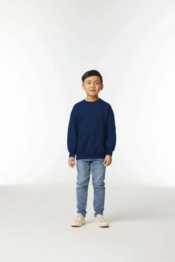 Gildan - Heavy Blend Youth Crew Neck Sweatshirt - Image 2