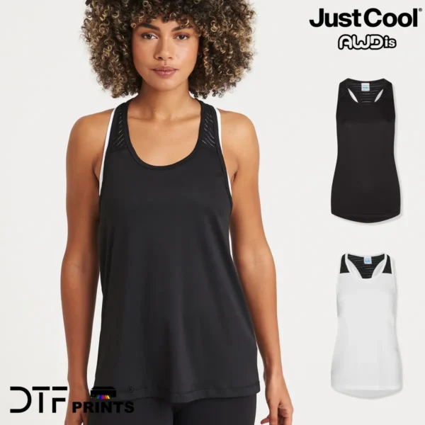 AWDis Just Cool - Womens cool smooth workout vest - JC027
