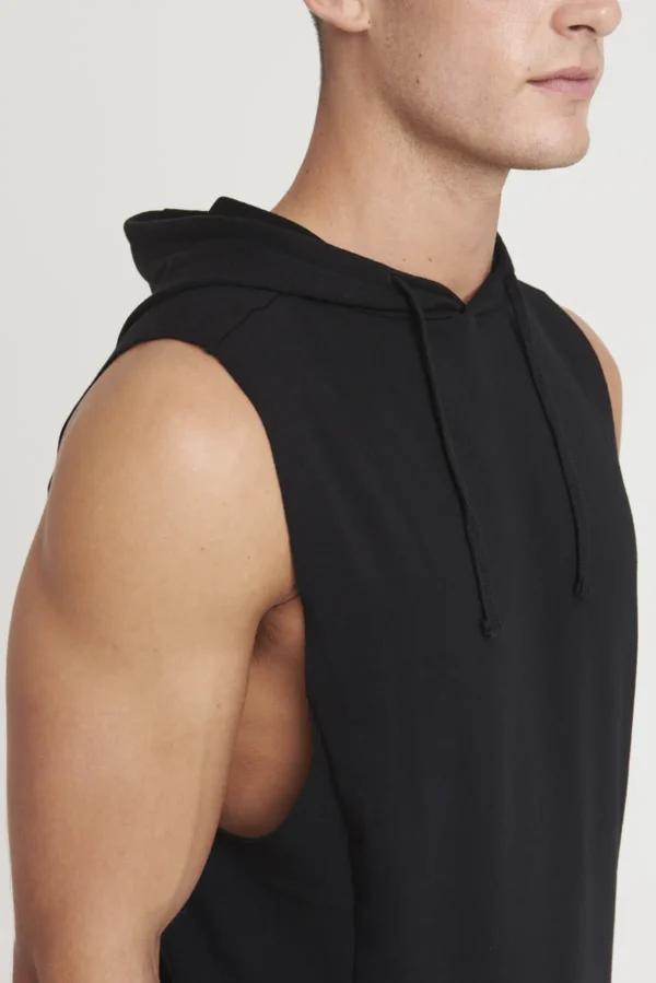 AWDis Just Cool - Urban Sleeveless Muscle Hoodie - Image 3