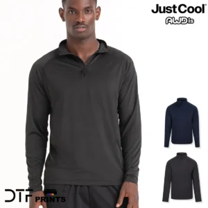 AWDis Just Cool - Lightweight active quarter zip - JC230