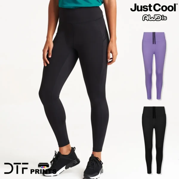 AWDis Just Cool - Womens recycled tech leggings - JC287