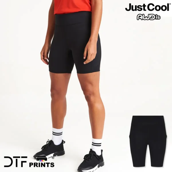 AWDis Just Cool - Womens recycled tech shorts - JC288