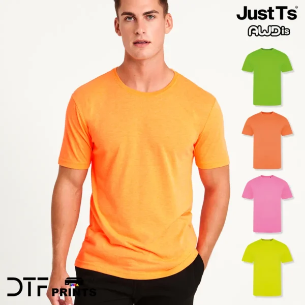 AWDis Just T's - Electric triblend T-shirt - JT004