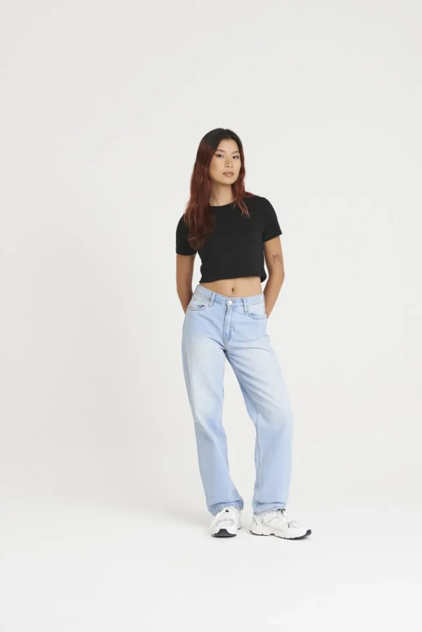 AWDis Just T's - Womens Triblend Cropped T-shirt - Image 4