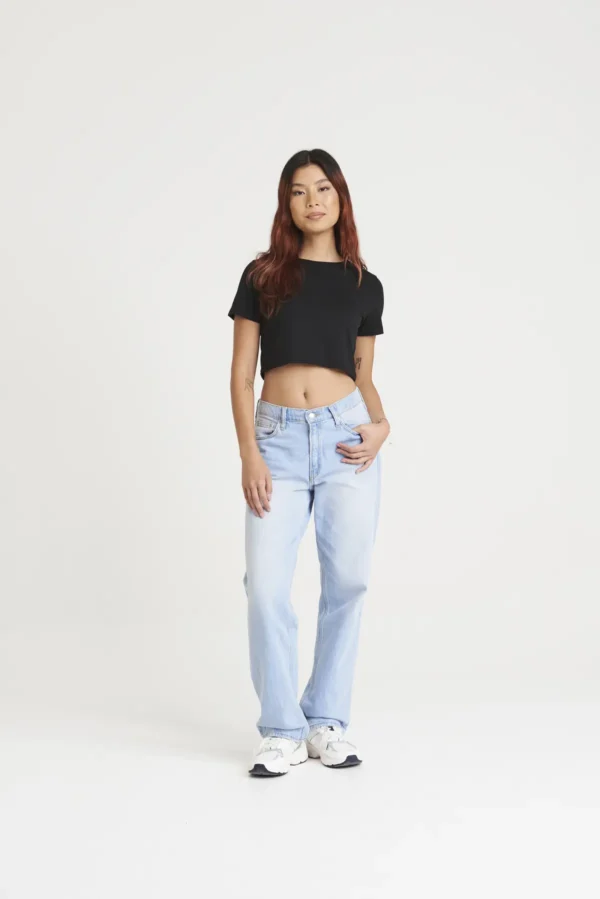 AWDis Just T's - Womens Triblend Cropped T-shirt - Image 7