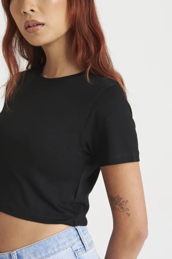 AWDis Just T's - Womens Triblend Cropped T-shirt - Image 3