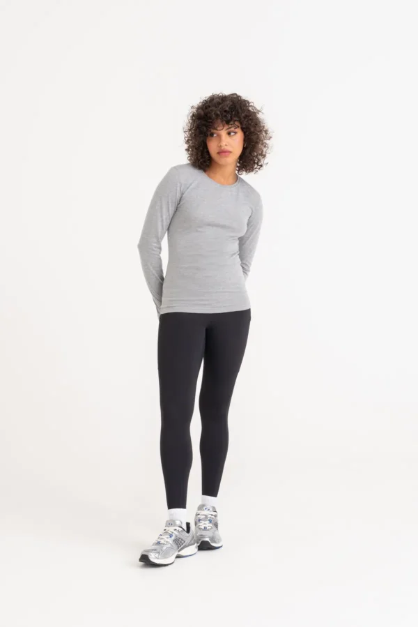 AWDis Just T's - Womens Triblend Long Sleeve T-shirt - Image 3