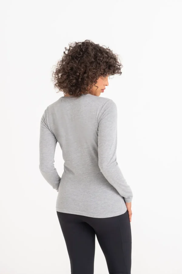 AWDis Just T's - Womens Triblend Long Sleeve T-shirt - Image 2