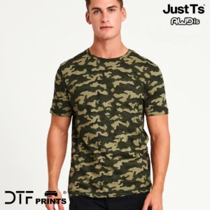 AWDis Just T's - Camo T-shirt - JT034
