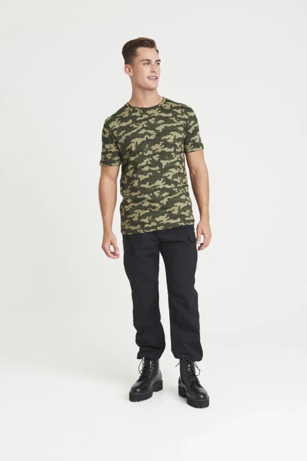 AWDis Just T's - Camo T-Shirt - Image 4