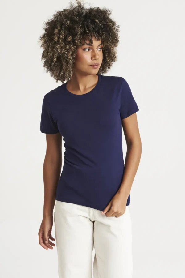 AWDis Just T's - The 100 Girlie T-shirt - Image 2
