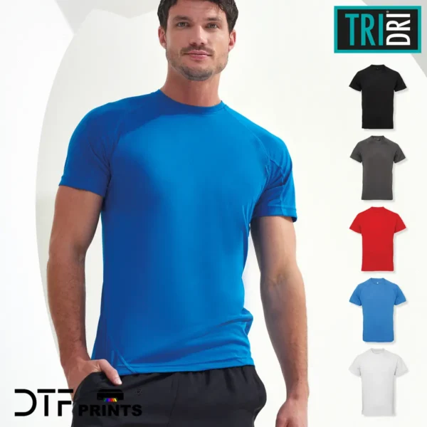 TriDri - panelled tech t-shirt - TR011