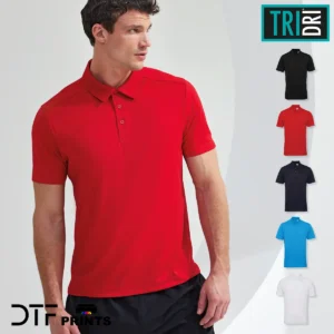TriDri - panelled polo - TR012